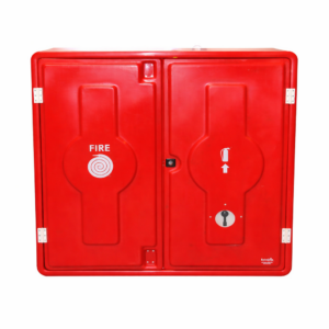 FIRE CABINET DOUBLE DOOR HOSE REEL