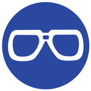 MANDATORY SIGN-EYE PROTECTION