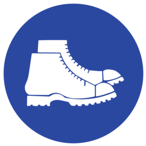 MANDATORY SIGN-FOOT PROTECTION
