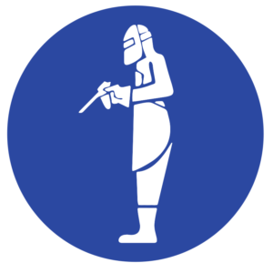 MANDATORY SIGN-FULL WELDING GEAR