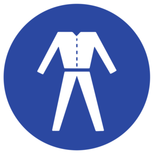 MANDATORY SIGN-OVERALLS