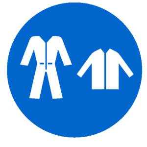 MANDATORY SIGN-PROTECTIVE CLOTHING