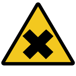 WARNING SIGN-WARNING HARMFULL CHEMICALS
