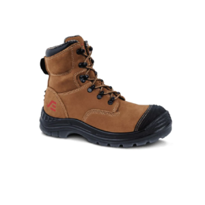 Brawn Safety Work Boots Dark Brown